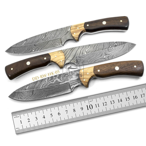 Cuchillo de Bolsillo Personalizado de Acero de Damasco, Hoja de Caza Hecha a Mano de Palisandro G10 de Alta Calidad, Grabado con Láser, 192 Capas, OEM - Product Image 2