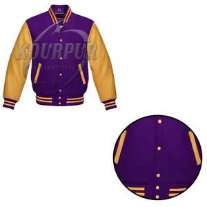 Varsity Jacket Varsiti Jacket con costuras de primera calidad | Estilo universitario unisex | Pedidos a granel personalizables 2025 Producto de alta calidad - Product Image 5