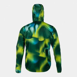 Chaqueta cortavientos con cuello levantado y estampado de sublimación personalizada para hombre, lona impermeable transpirable, estilo informal de invierno - Product Image 6