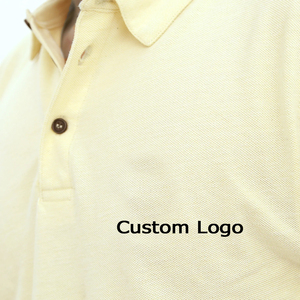 Polo personnalisé Activity Your Design T-shirt à col T-shirt à manches courtes de coupe classique pour hommes Polo en coton doux et solide - Product Image 3