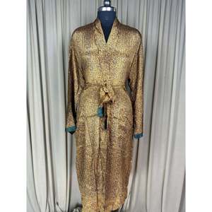 Men's <b>Kimono</b> Robe Silky Soft Elegant Vintage Style Classic Sustainable <b>Beach</b> Lounge Wear for House <b>Beach</b> Timeless Gift Idea - Product Image 1