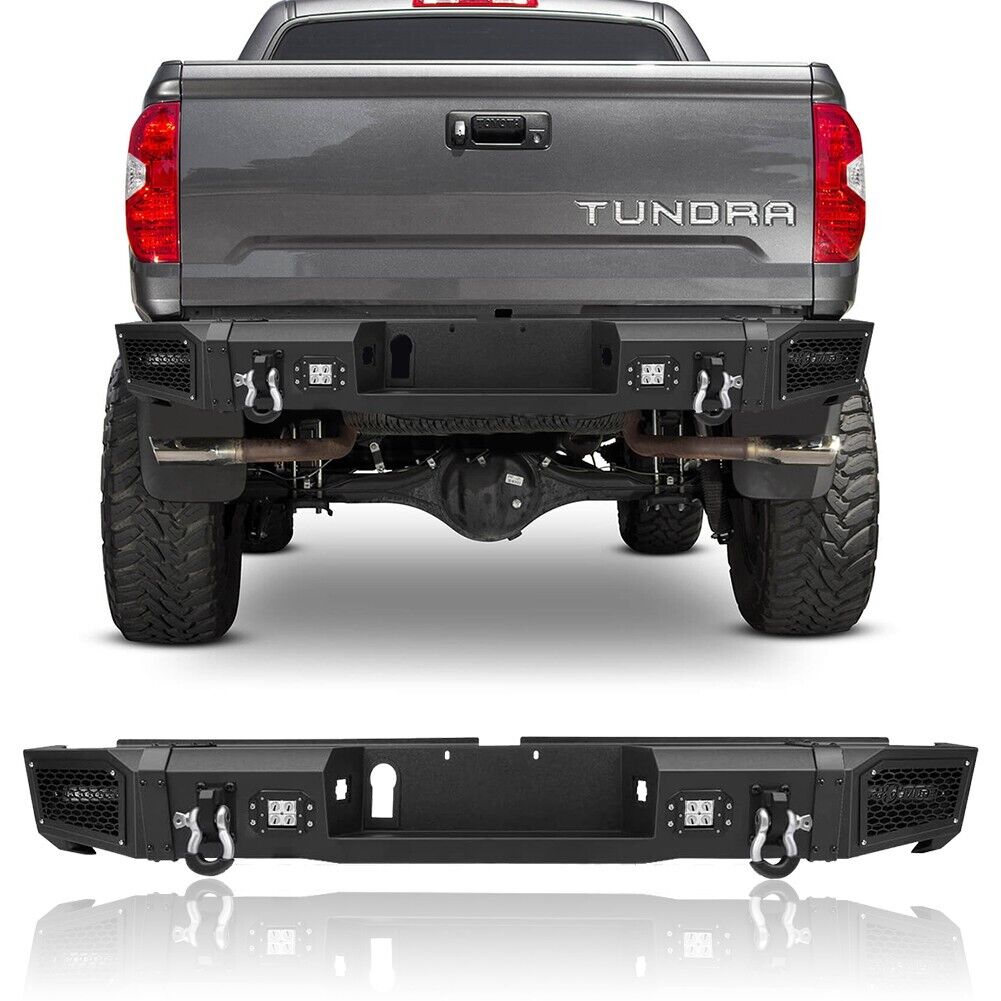 タンドラ　リアバンパー トヨタ Tundra (2000-2006) 用 新品 リアバンパーアセンブリ ブラック