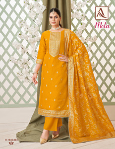 Trajes indios y paquistaníes de rayón puro para mujer superventas con Dupatta para niñas, trajes de fiesta disponibles al mejor precio - Product Image 6