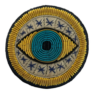 Jeans broche bordado a mano insignias de seda India emblema MOTIVO DE China broche creativo alfileres decorativos broche simple - Product Image 6