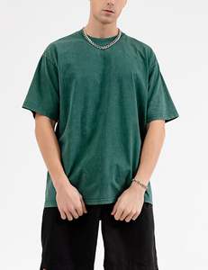 Gran oferta, camiseta lavada con ácido para hombre, camiseta personalizada en blanco de alta calidad con estampado de secado rápido, Material de alta calidad, camiseta informal para hombre - Product Image 5