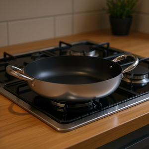 Sartén Antiadherente de Aluminio Aluminizado Ballarini Serie Profesional 2000, 36 cm, Negra, 2008, para Cocinar - Product Image 3