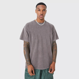 เสื้อยืดลายกรดไซส์ใหญ่พิเศษสำหรับผู้ชายทรงวินเทจพิมพ์ลายกราฟฟิกแบบกำหนดเองเสื้อยืดผ้าฝ้าย100% ทรงหลวมโอเวอร์ไซส์สำหรับฤดูร้อน - Product Image 6