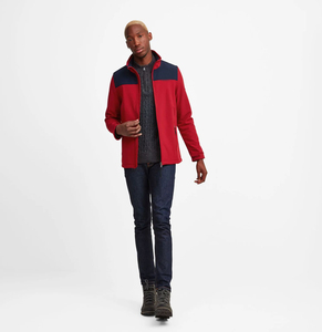 Veste Softshell Imperméable et Légère avec Capuche pour Homme, Respirante, Coupe-vent, Broderie Décorative, pour Aventures en Plein Air, Hiver - Product Image 6