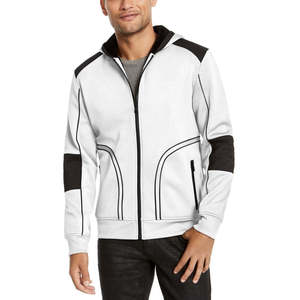 Giacca con Cappuccio Overbound da Uomo INC International Concepts, Bianca, Taglia XXX-Large, Resistente all'Acqua, Stile Sportivo per l'Autunno, con Zip, Lunga - Product Image 1