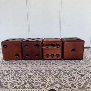 Juego de Dados Poliédricos de Madera de Lujo, 7 Piezas, Dados Naturales Ecológicos para Juegos de Rol y Mesa, Tradebyd - Product Image 5