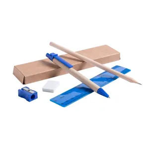 Ensemble de papeterie durable Monoli, stylo promotionnel et accessoires, merchandising écologique - Product Image 4