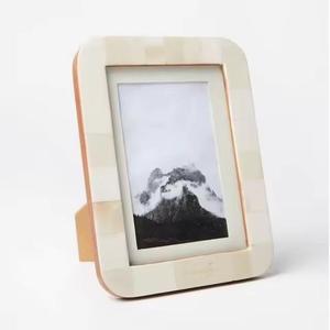 Marco de incrustaciones de hueso de alta calidad, cuadro hecho a mano, decoración navideña de madera, marco de fotos, marco de fotos de lujo, decoración del hogar para juego de regalo - Product Image 1