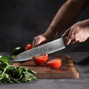 Juego de Cuchillos de Cocina Damasco de 67 Capas con Mango de Resina Roja, Cuchillo de Carnicero, Cuchillo Japonés para Cortar, Cuchillo Utilitario, Cuchillo de Chef - Product Image 2