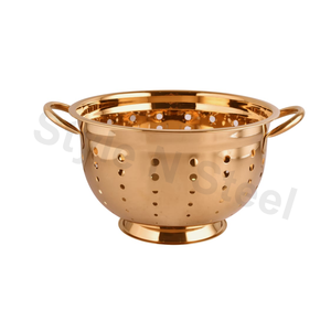 Có thể lọc & Mini Euro colander Set thép không gỉ cổ điển colander với giỏ với lưới colander thép không gỉ - Product Image 1