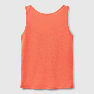 Wholesale New Arrival Women's High Quality Cotton Tank Tops Quick Dry Breathable Gym Wear with Front Logo Casual Style - Product Image 5