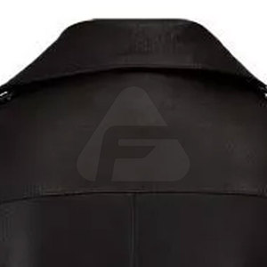 Gran oferta de alta calidad, Chaleco de cuero genuino para mujer, transpirable, con cuello levantado, relleno de algodón, tejido, nueva moda - Product Image 6