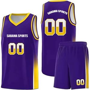 Venta al por mayor actual todos los equipos de baloncesto Jersey con nombre cosido jóvenes clásico hombres uniforme de baloncesto - Product Image 1