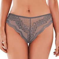 Neuankömmling Damen Mid Rise Plus Size Spitzen höschen Sexy Rücken ausschnitt No Trace Belly Damen Slips Mid Rise Ausschnitt, Schleife, Lac
