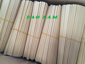 ตะเกียบไม้ไผ่จากป่าไม้ ผลิตภัณฑ์รักษ์โลก ปลอดสารพิษ รับทำโลโก้ ขนาด 4.3x203 มม. ใช้แล้วทิ้ง คุณภาพดี ราคาโรงงาน ขายส่งจำนวนมาก - Product Image 3