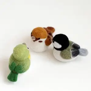 Discover the Artistry of Handcrafted Felt Wool Birds: Exquisite Avian Creations for Nature Lovers and Home Decor Enthusiasts