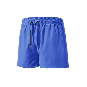 2025 <b>Men's</b> Quick-Drying Mesh Sports <b>Shorts</b> Elastic Waist Joggers Fitness Athletic Workout Gym <b>Shorts</b> Plain Dyed Technique - Product Image 3