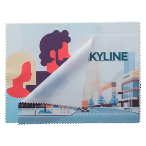 Chiffon de nettoyage pour lunettes personnalisé, serviette promotionnelle - Product Image 2