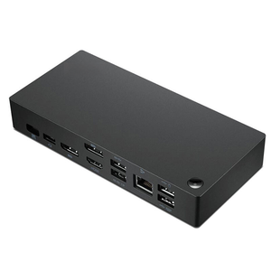 Base de Conexión 40AY0090 para <span class=keywords><strong>Lenovo</strong></span> <span class=keywords><strong>ThinkPad</strong></span> USB-C Dock Gen 2 con Adaptador de CA de Punta Delgada de 90W para Expansión de Conectividad de Portátiles - Product Image 3