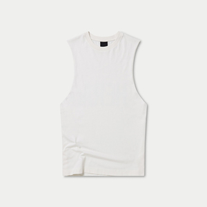 เสื้อแขนกุดแห้งเร็วของผู้ชายเสื้อสไตล์สตรีทแห้งเร็วโลโก้ของตัวเอง - Product Image 4