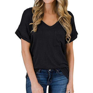 Camiseta de Mujer a la Moda, Nueva Llegada 2026, Manga Corta, 100% Algodón, Camiseta de Alta Calidad para Mujer - Product Image 4