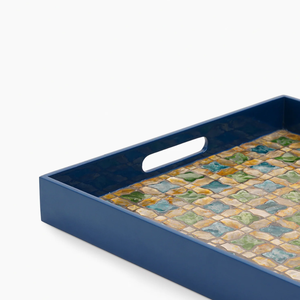 Fabricación de laca con Incrustaciones de nácar Premium, bandejas decorativas para servir, bandeja para servir desayuno de Vietnam, buen precio - Product Image 3