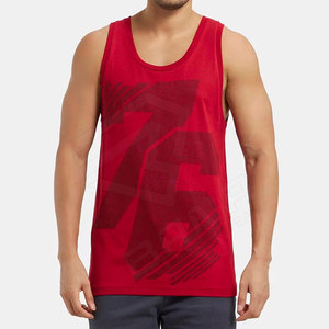 Débardeurs pour hommes les plus vendus au Pakistan Débardeur de sport avec impression personnalisée de haute qualité - Product Image 5