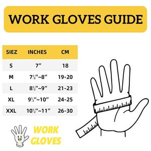 Vente directe en usine de gants de travail de sécurité vente en gros meilleur design pas cher prix gants de travail - Product Image 4