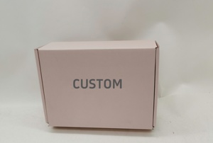 Caja de correo de <span class=keywords><strong>papel</strong></span> negro ecológica con logotipo personalizado de diseño gratuito, embalaje de autocuidado de belleza Natural, revestimiento de esponja para envío por correo - Product Image 4