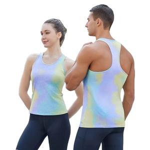 New Custom Lightweight Vintage Sports <b>Running</b> <b>Vest</b> Quick Dry Breathable Knitted 100% Cotton Sublimation Printed O-Neck Tank Top - Product Image 3