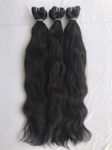 Indien brut 100% non transformé Remy vierge 22 pouces perruques ondulées naturelles Double Machine trame faisceau 12A 11A Extensions de cheveux humains - Product Image 3