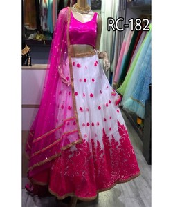 Nueva colección de Bodas de diseñador y ropa de fiesta de recepción Lahenga Choli al por mayor precio más bajo mercado textil Surat Gujarat Ethni Garment - Product Image 3