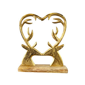 Luxury Hammered Copper Metal <b>Christmas</b> Tree Sculpture With Natural Wood Base Tabletop Decoration Home Accent Figurine Low Price - Product Image 6