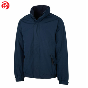 Vêtements d'hiver Veste coupe-vent avec col montant Fermeture à glissière Style hommes Veste coupe-vent à manches longues - Product Image 2