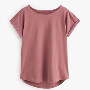 Camiseta de mujer de último diseño Camiseta de manga corta de moda de gran tamaño de verano Fabricante Ropa deportiva Camiseta - Product Image 6