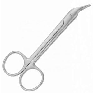 กรรไกรตัดลวดสแตนเลสแบบหนาพิเศษ 12 ซม. ที่จับเข็มแบบมุมเอียงอเนกประสงค์  ผิวสัมผัสสีทองบางส่วน  เครื่องมือผ่าตัดแบบใช้มือ - Product Image 6