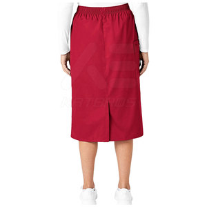 Jupes de travail personnalisées pour femmes, de haute qualité, pour usage hospitalier, vente directe d'usine, faible MOQ - Product Image 3