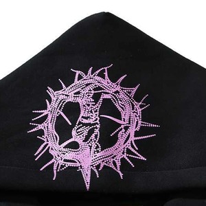 Otoño e invierno Y2K American Street Fashion High Street Knitted Bieber con estampado retro suéter con capucha - Product Image 4