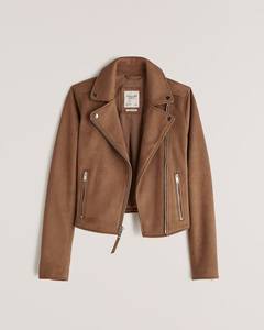 Nueva llegada chaqueta de invierno de cuero genuino para mujer transpirable personalizado patrón sólido cierre de cremallera frontal precio a granel cantidad - Product Image 1