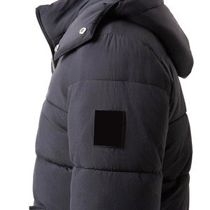 Veste matelassée d'hiver à capuche de haute qualité pour hommes, sur mesure, taille XL, dernier design, tissu en toile, service OEM - Product Image 4