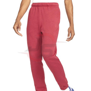 Usine directe décontracté taille haute respirant coton polaire doublure séchage rapide pantalon Logo personnalisé nouveauté hiver droit - Product Image 1