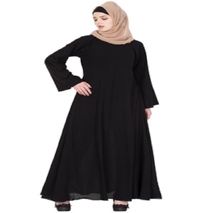 Decoración de diseño moderno, nuevo diseño elegante, Abaya, Color negro - Product Image 6