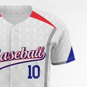Vêtements de sport 2025 Maillot de baseball pour hommes Maillot de sublimation de haute qualité à prix avantageux Maillot de baseball et de softball Service OEM - Product Image 6
