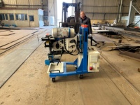 Machine à chanfreiner en acier au carbone de précision à découpe à froid complète, haute productivité, roulement à billes YX-80A