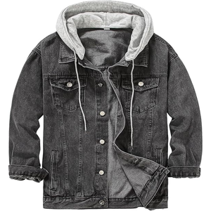 Chaqueta vaquera cálida de invierno con estilo para hombre al por mayor con detalle de botones personalizable color y diseño a prueba de viento - Product Image 5