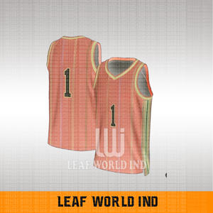 Maillot de basket-ball personnalisé uniforme de basket-ball pour hommes vente en gros de haute qualité entièrement personnalisé sublimation séchage rapide - Product Image 2